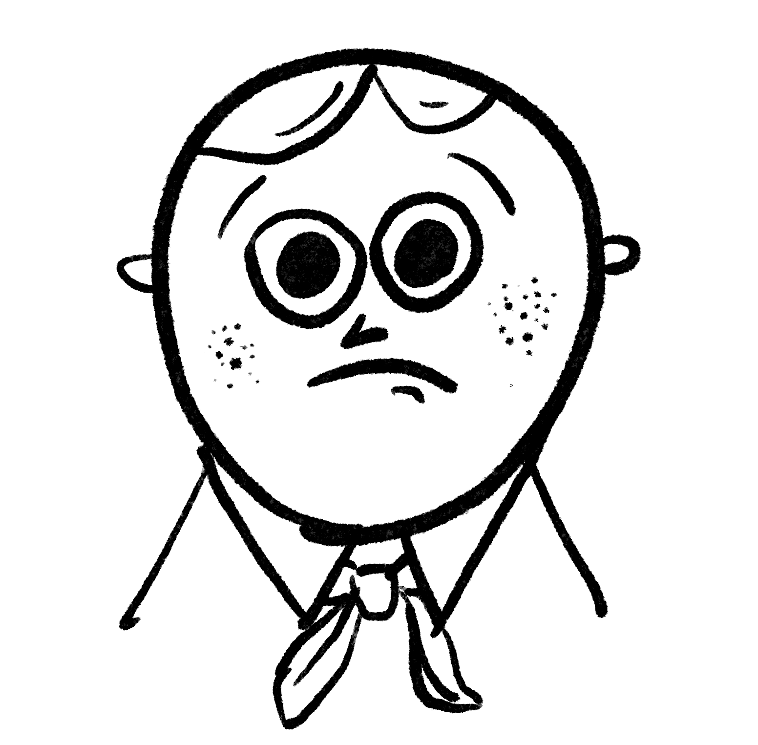Portrait illustration of Malthe