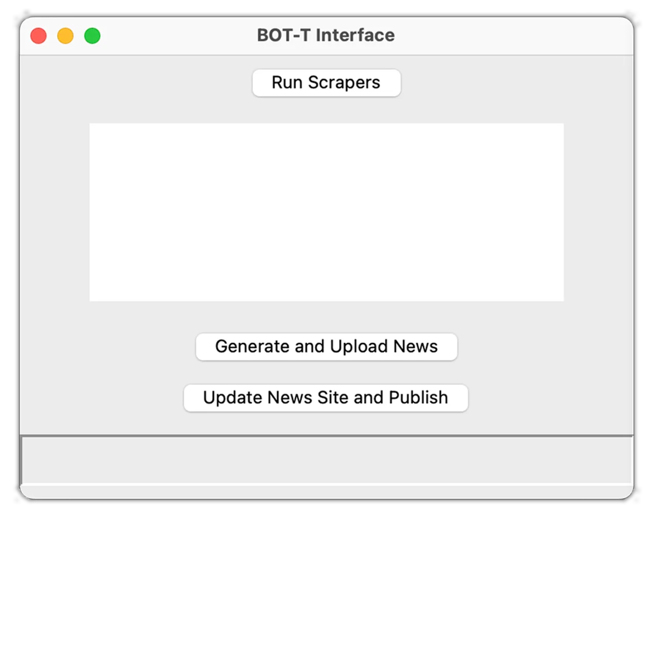 BOT-T content management interface