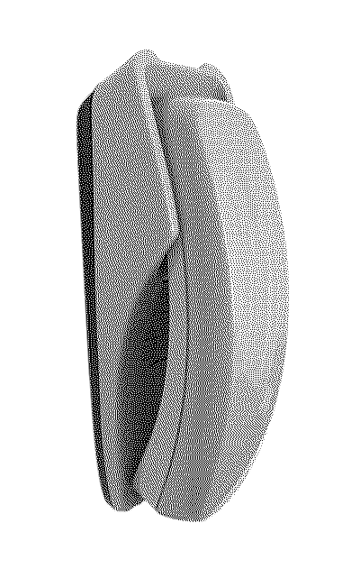 Dithered image of Mr. Mülleimer, a landline turned AI conversation partner